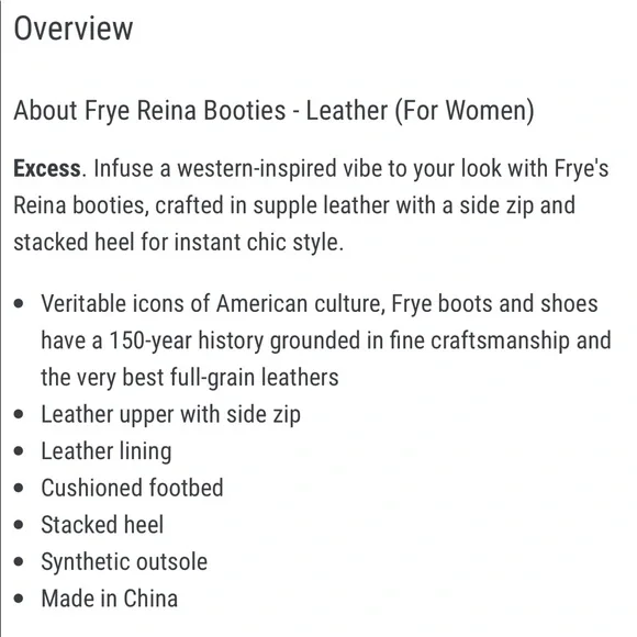 NWT Frye Reina Bootie In Ash Size 9 - Picture 11 of 12